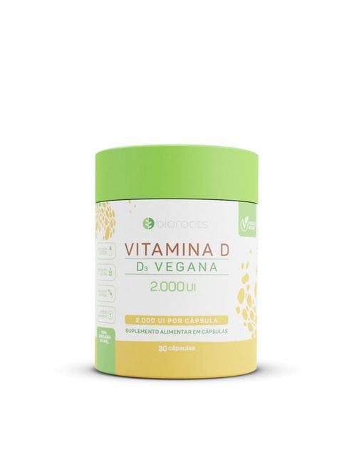 Vitamina D Bioroots 2000ui 30Cáps