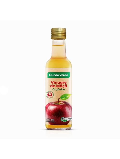 Vinagre de Maçã Orgânico 500ml Mundo Verde