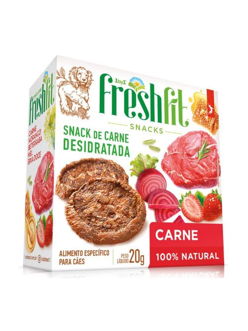 Mini Snack Freshfit Carne Spin Pet 20g
