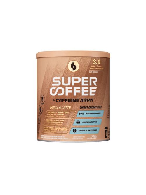 Supercoffee 3.0 Vanilla Latte Caffeine Army 220g