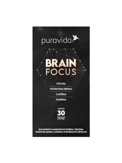 Brain Focus Puravida 30caps