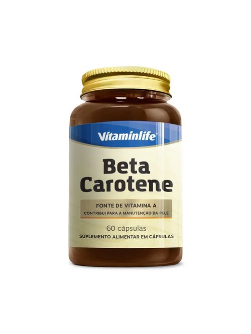 Beta Caroteno Vitaminlife 60 cápsulas