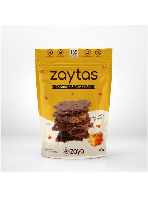 Zaytas Caramelo e Flor de Sal Zaya 80g