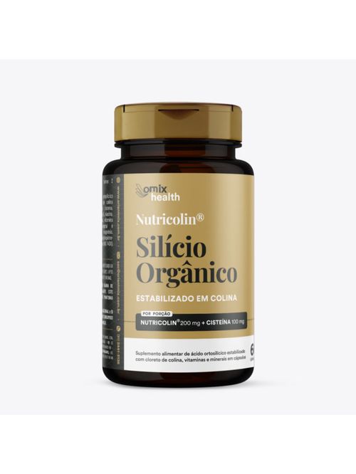 Silício Orgânico Omix 60cáps