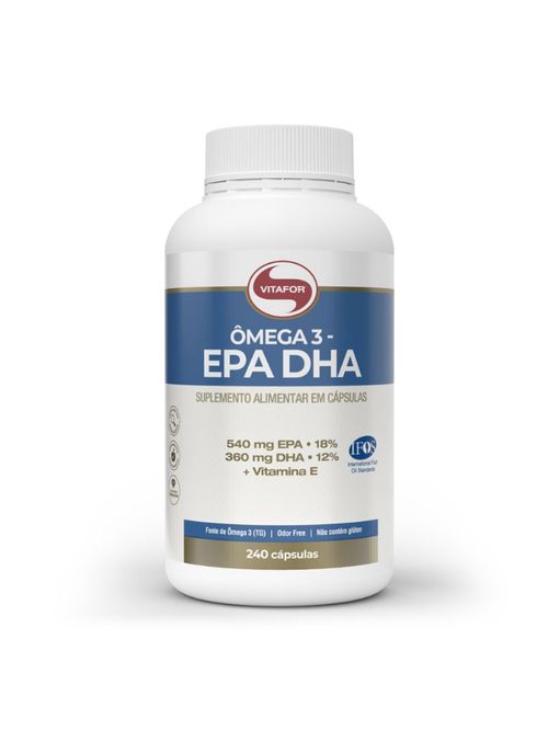 Ômega 3 EPA DHA 240 cápsulas de 1g Vitafor