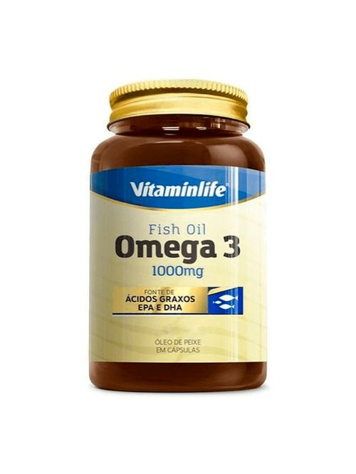 Ômega 3 Vitaminlife 1000mg com 200 cápsulas