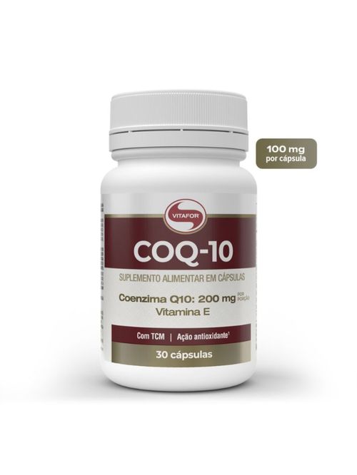 Coenzima Q10 Vitafor 30 cápsulas