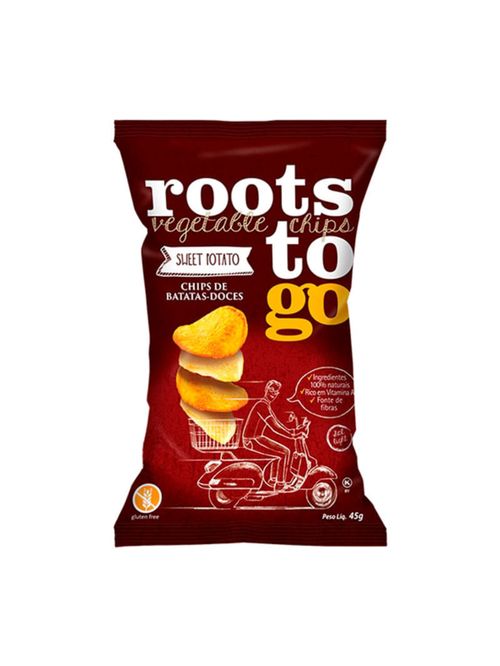 Chips Sweet Potato 45g - Roots to go
