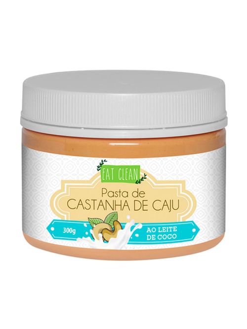 Pasta Castanha de Caju Leite de Coco Eat Clean 300g