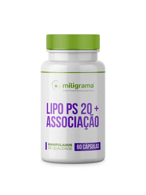 Lipo PS 20 + Associação  60 Cápsulas