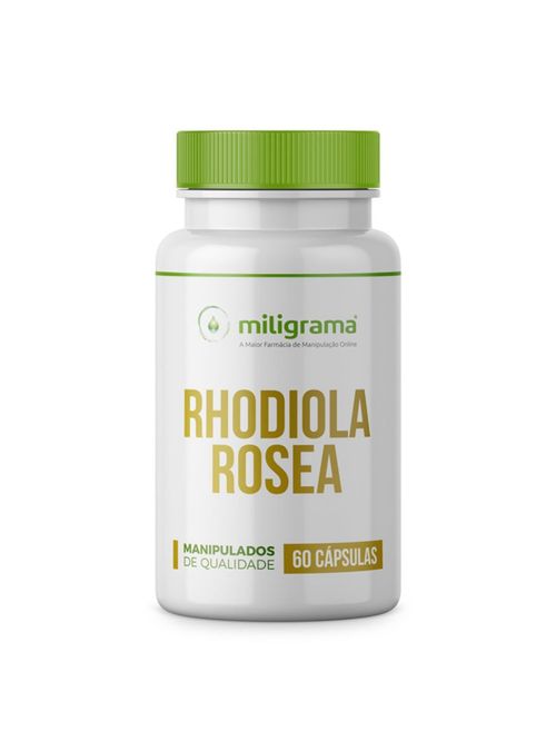 Rhodiola Rosea 300mg 60 Cápsulas da Raiz de Ouro