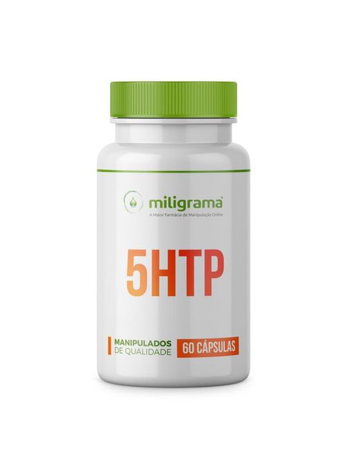 5 HTP 100mg 60 cápsulas - Griffonia Simplicifolia