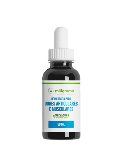 Homeopatia para Dores Articulares e Musculares 60ml