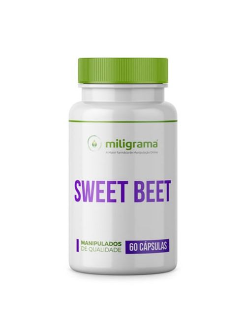 Sweet Beet (Beterraba Extrato Seco) 500mg 60 Cápsulas