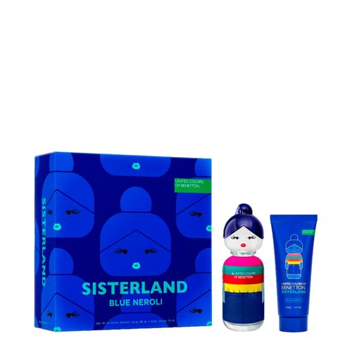 Kit Benetton United Blue Neroli Feminino - Edt 80ml + Bl 75ml