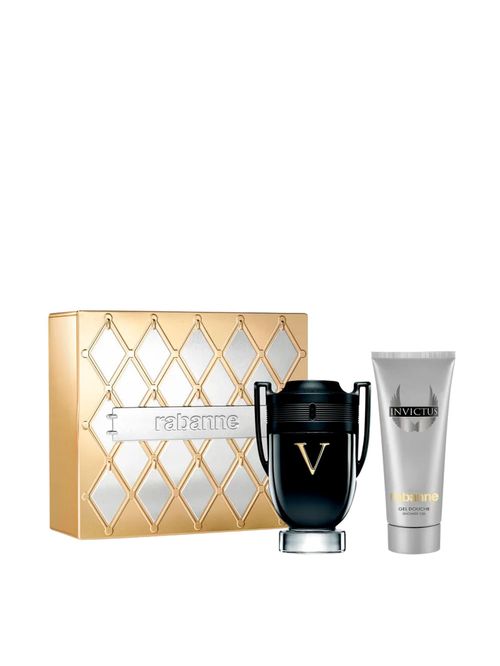 Kit Rabanne Invictus Victory Masculino - EDP 100ml + SG 100ml