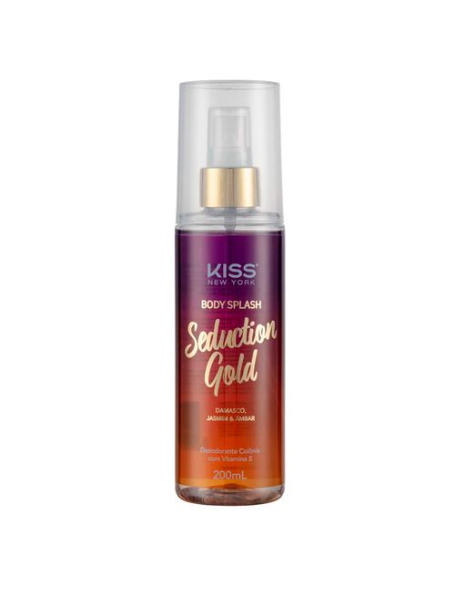 Kiss New York Seduction Gold - Body Splash 200ml