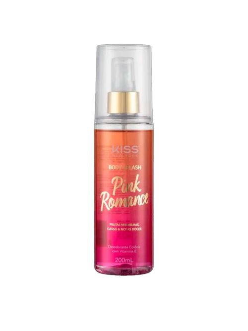 Kiss New York Pink Romance - Body Splash 200ml