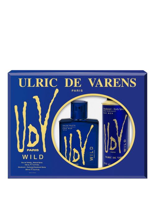 Kit Ulric de Varens UDV Wild Masculino - Eau de Toilette 100ml + Body Spray 200ml
