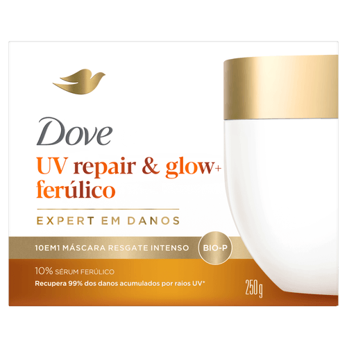 Máscara de Resgate Dove UV Repair e Glow + Ferúlico - 250g
