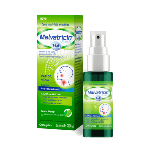 MALVATRICIN HA SPRAY FRESH MENTA 30ML