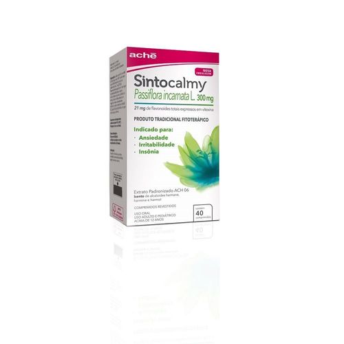 Sintocalmy Passiflora Incarnata 300mg - 40 Comprimidos