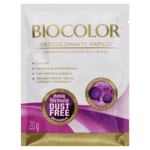 Pó Descolorante Envelope 20g Biocolor