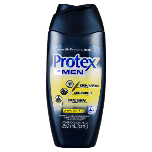 Sabonete Líquido Men Tripla Ação 250ml Playboy Men Protex