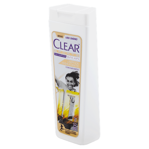 Shampoo Anticaspa Clear Women Anti-Coceira 200ml Eucalipto
