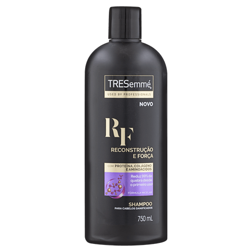 Shampoo Reconstrução e Força 750ml para Cabelos Danificados Tresemme