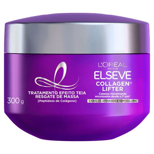 Tratamento Condicionante Peptídeos de Colágeno L'oréal Paris Elseve Collagen Lifter Resgate de Massa - 300g