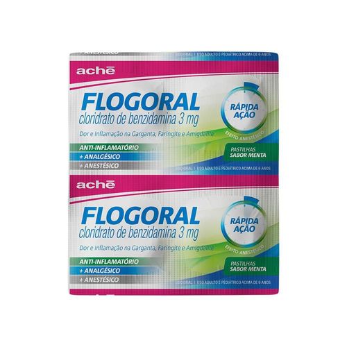 Flogoral Strip 3mg Sabor Menta 4 Past