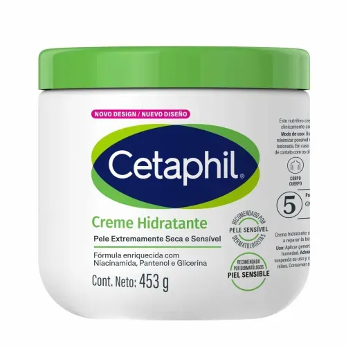 Creme Hidratante Corporal Cetaphil Pele Extra Seca e Sensível - 453g
