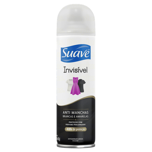 Desodorante Antitranspirante Aerossol Invisível 150ml Banho Fresco Suave