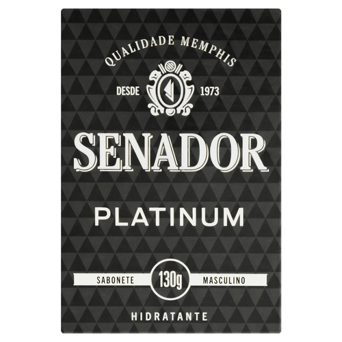 Sabonete Senador Platinum 130G