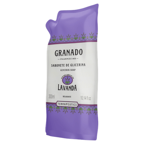 Sabonete líquido Glicerina Refil 300ml Lavanda Granado
