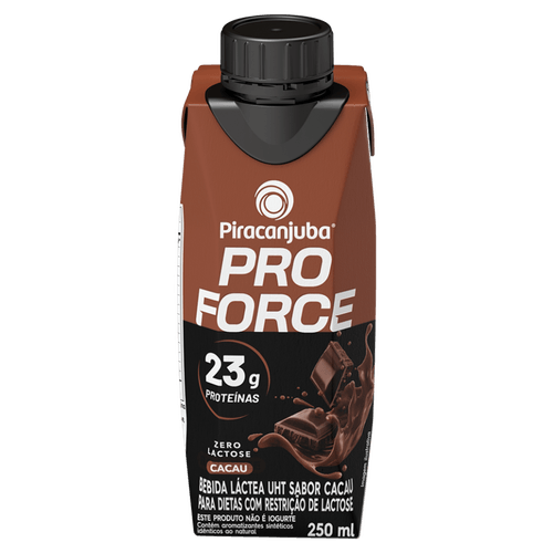 ProForce Zero Lactose Piracanjuba Cacau - 250ml
