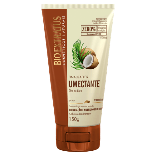 Finalizador Umectante Óleo de Coco 150g Bio Extratus