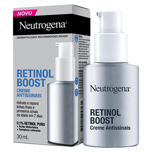 Creme Antissinais Retinol Boost Prata 30ml Neutrogena