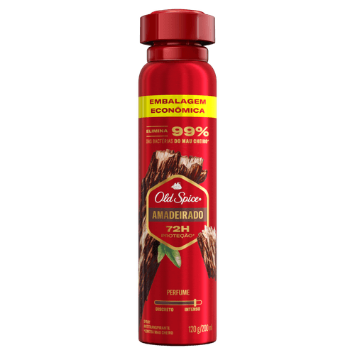 Desodorante Spray Antitranspirante Lenha Big Caneta 124g Hortelã Old Spice