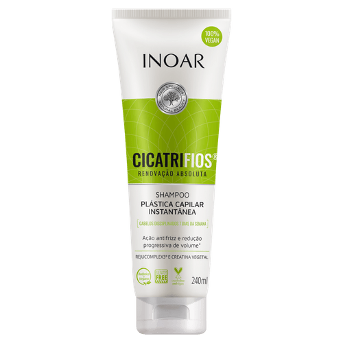 Shampoo CicatriFios Reparador 240g Inoar