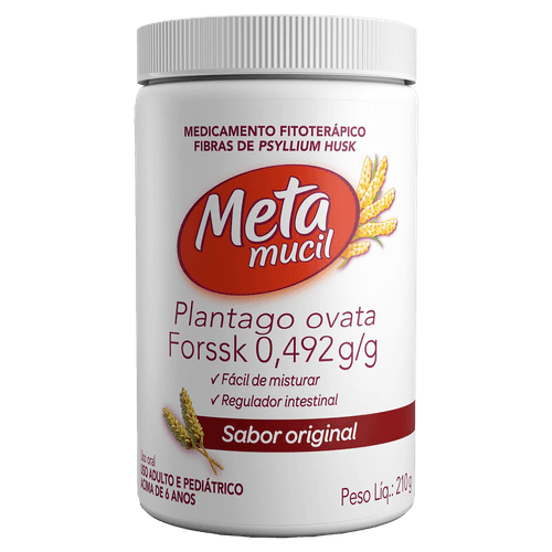 Metamucil Fibra Psyllium Original - 210g