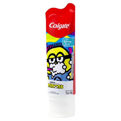 Creme Dental Infantil Smiles Minions 100g Tutti Frutti Colgate Proteção Anticáries