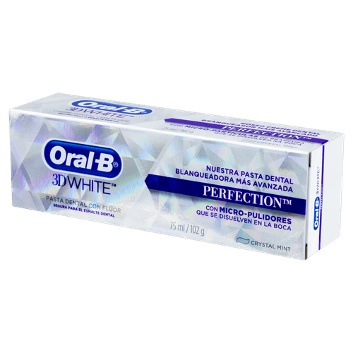 Creme dental 3D White Perfection 102g Crystal Mint Oral-B