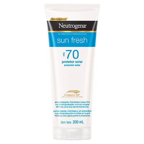 Protetor Solar Neutrogena Sun Fresh - FPS 70 - 200ml