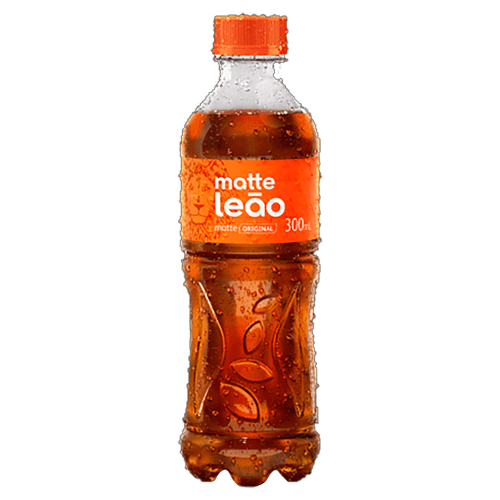 Chá Mate Pronto Natural 300ml PET Extrato de Mate Matte Leão