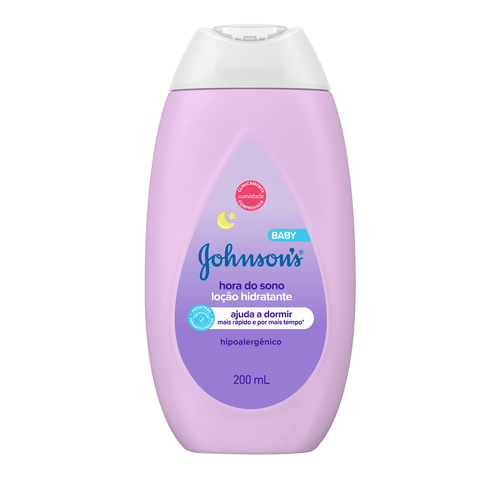 Loção Hidratante Johnson's Baby Hora do Sono - 200ml