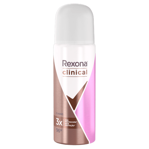 Antitranspirante Aerossol Classic Rexona Clinical 55ml Spray