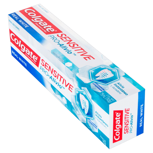 Creme dental para sensibilidade Colgate Sensitive Pro Alívio White 110g