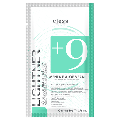 Pó Descolorante Menta e Aloe Vera 50g Lightner